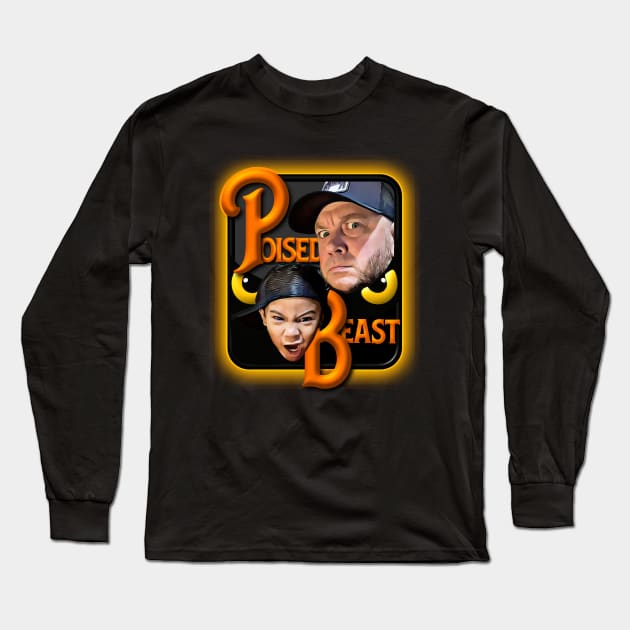 Poised_Beast Long Sleeve T-Shirt by TripleHooligan